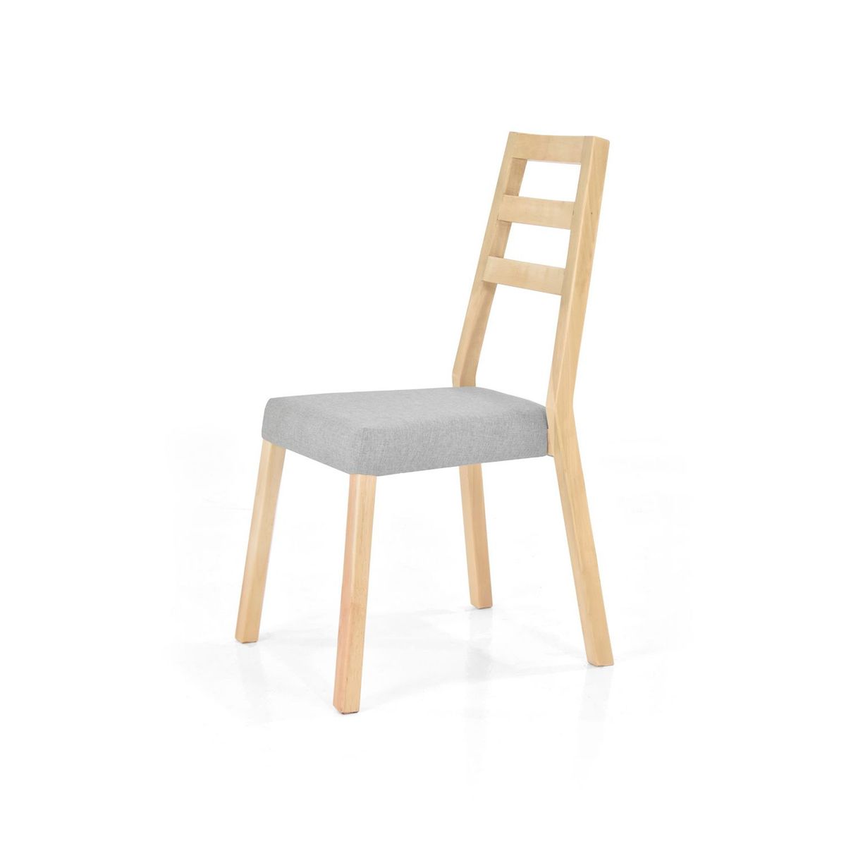 MICA - Silla de Comedor Moderna en Poliéster Café (Incluye 1 Silla) Mica