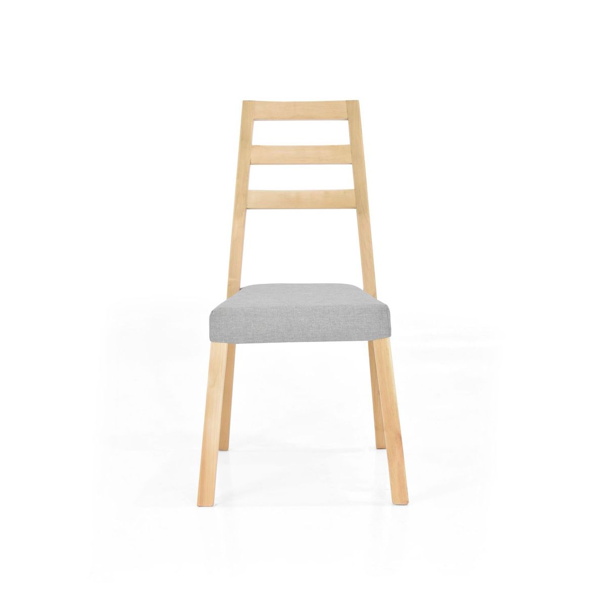 MICA - Silla de Comedor Moderna en Poliéster Café (Incluye 1 Silla) Mica