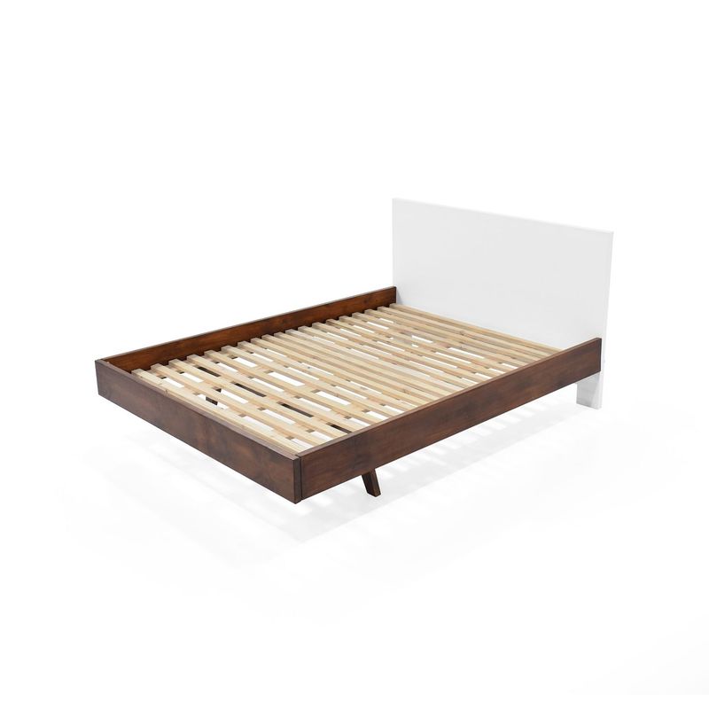 MICA - Cama para Colchón Doble Moderna en Madera 197 x 146 cm Mica