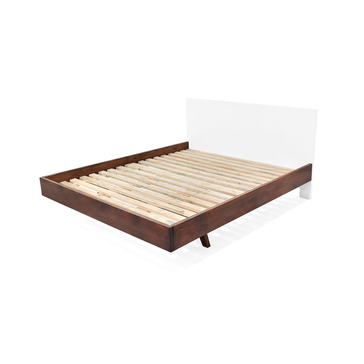 MICA - Cama para Colchón Queen Moderna en Madera 197 x 166 cm Mica