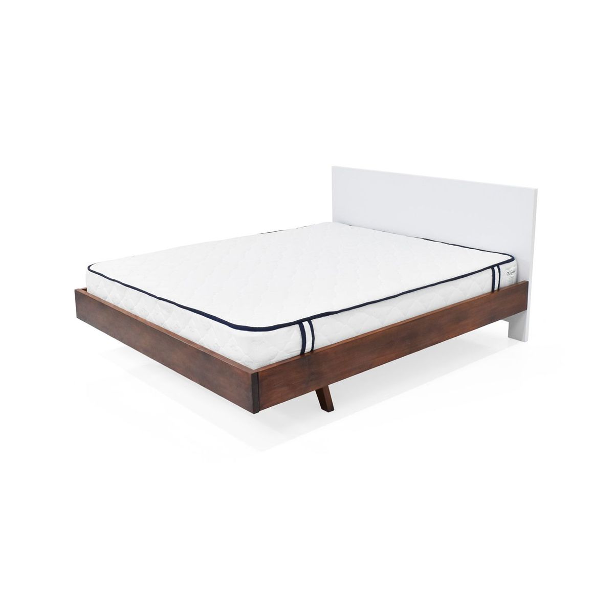 MICA - Cama para Colchón Queen Moderna en Madera 197 x 166 cm Mica