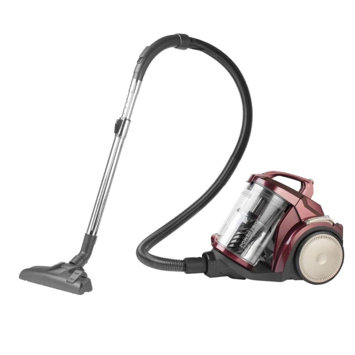 BLACK+DECKER - Aspiradora Power Pro BLACK+DECKER con Succión Continua y  Filtro Lavable de 4.5 Litros VCBD8090