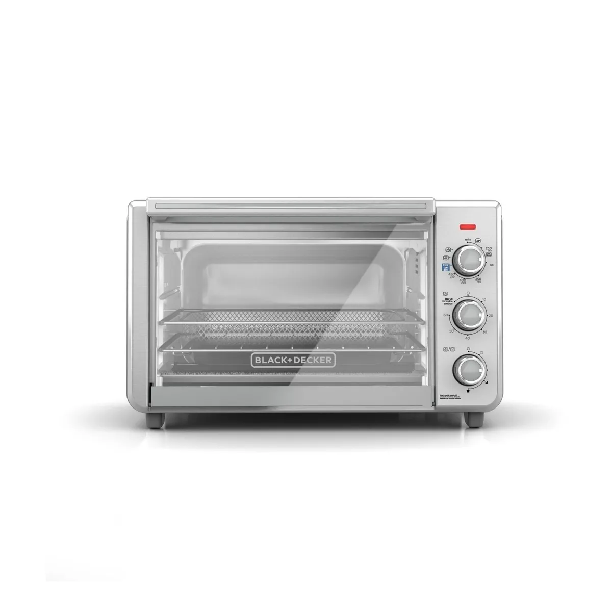 BLACK+DECKER - Horno Tostador BLACK+DECKER TO3217SS 22 Litros Gris