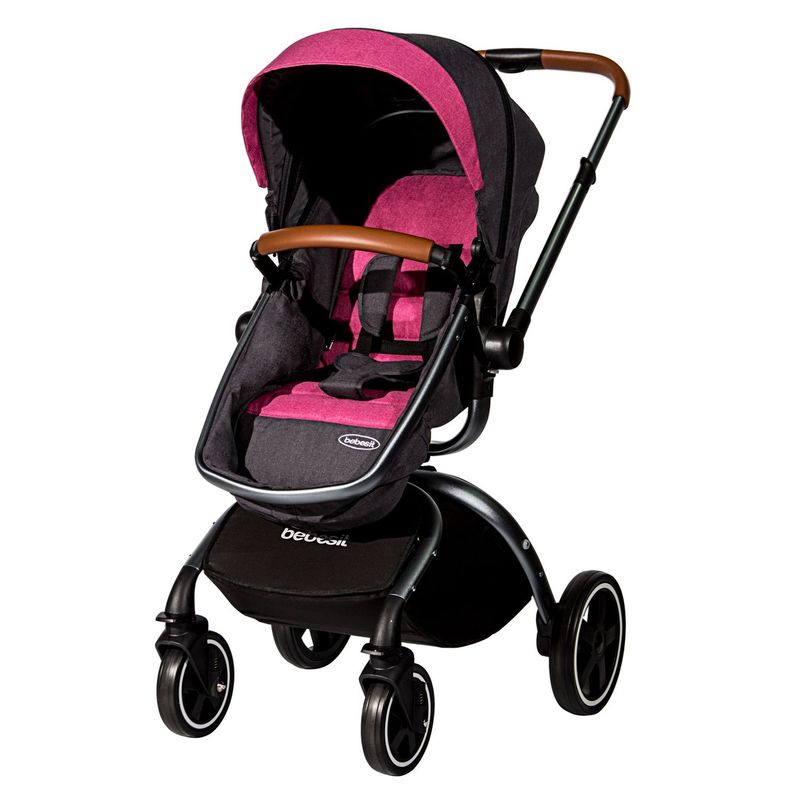 BEBESIT - Coche para Bebé Travel System Bebesit Rosado 360°