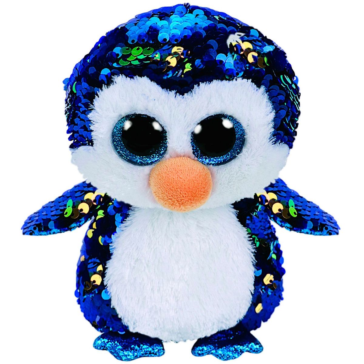 TY - TY Flippables Payton Pinguino Azul/Blanco Regular