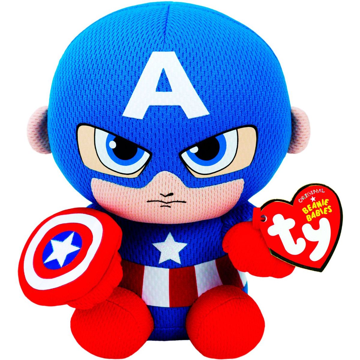 TY - Peluche Marvel Capitan America