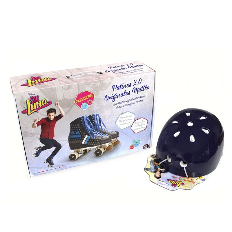 SOY LUNA - Patines Originales Mateo Casco