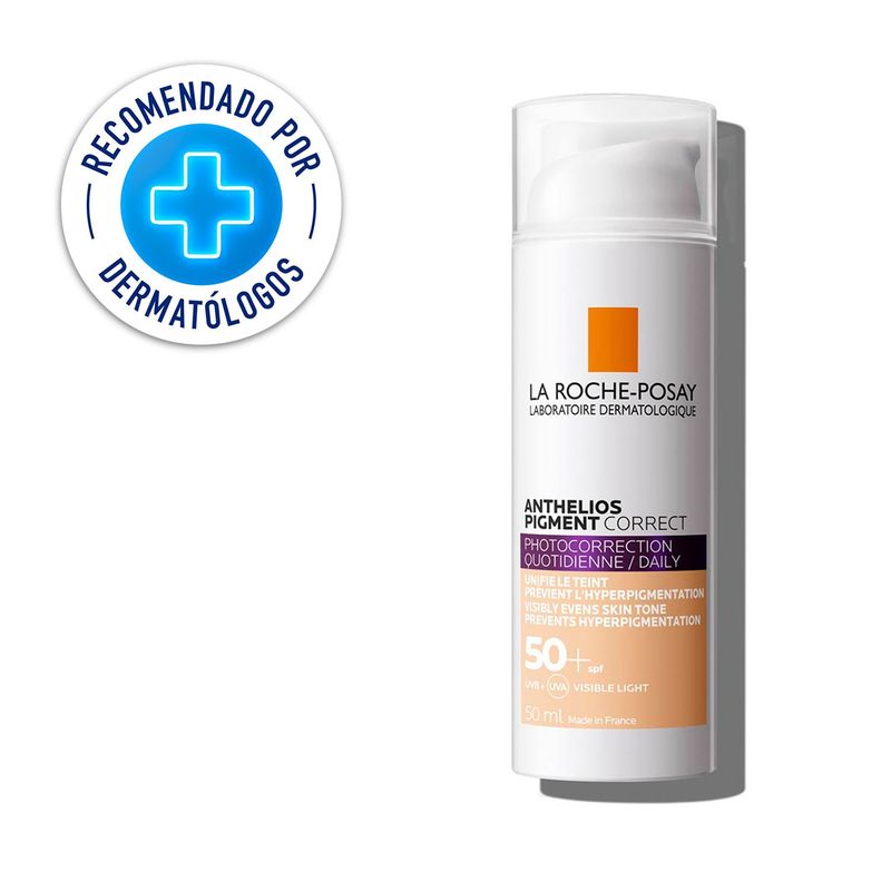 LA ROCHE POSAY - Fotoprotector Rostro Protector solar Anthelios Pigment Correct 50m La Roche Posay 50 ml