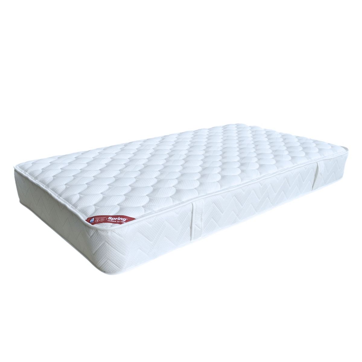 COLCHONES SPRING - Colchón con basecama Doble Espuma Harmony Td1 140 x 190 cm + almohada Colchones Spring