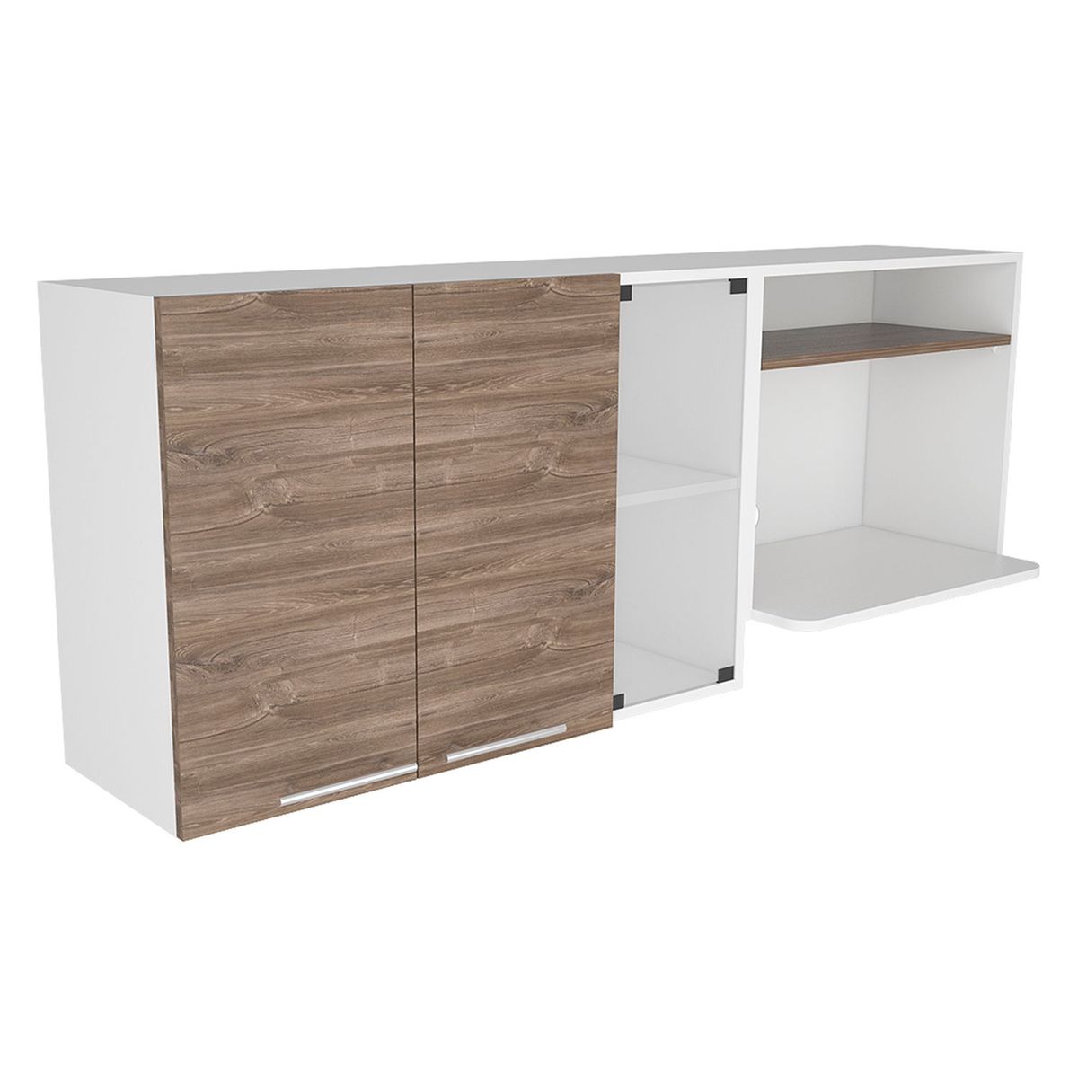 RTA MUEBLES - Gabinete Superior Gina 1 Cajón Blanco Rta Muebles - Mueble