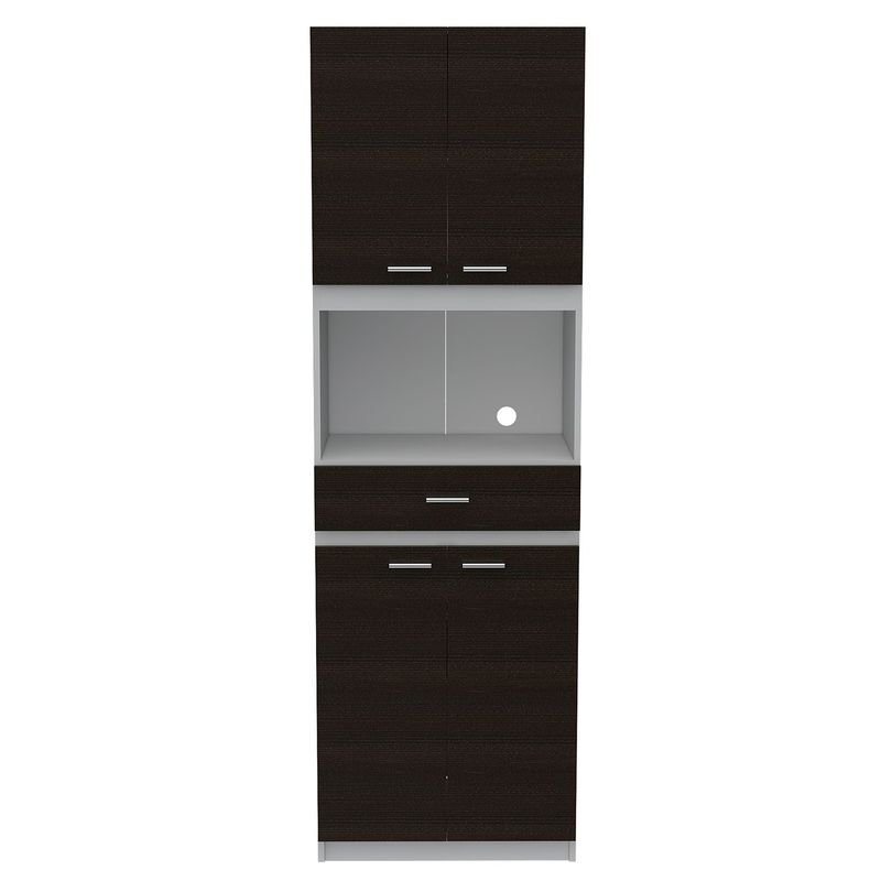 RTA MUEBLES - Mueble Auxiliar de Cocina para Microondas Moderna  en Aglomerado  62 x 197 x 3905 cm RTA Muebles 