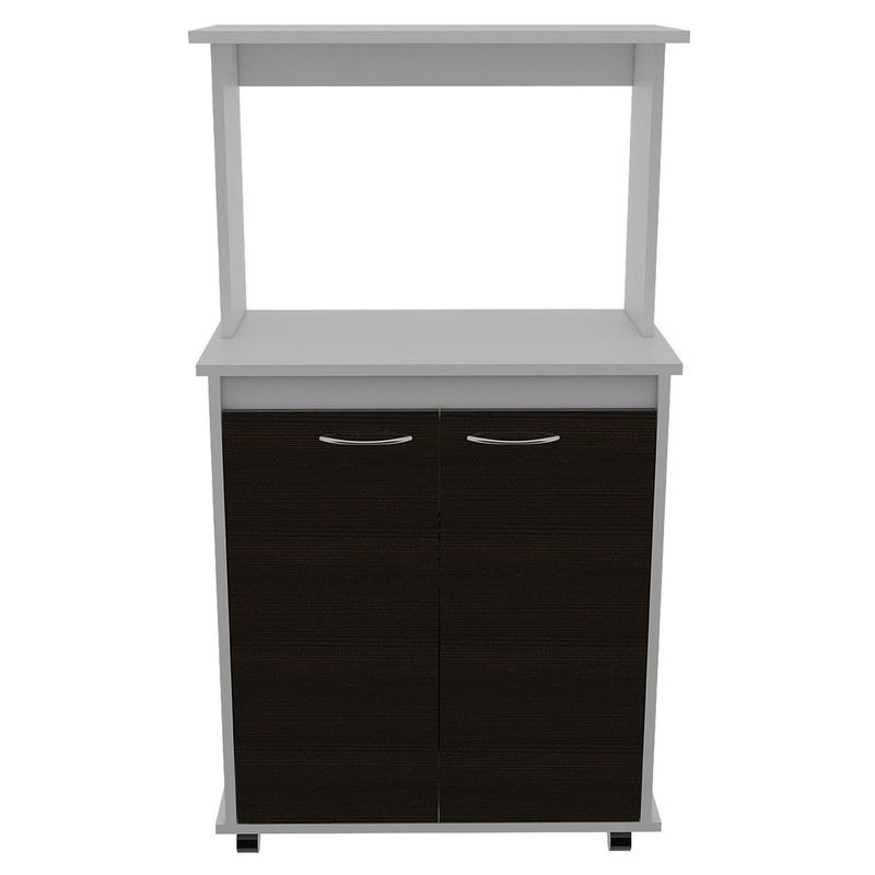 RTA MUEBLES - Mueble Auxiliar de Cocina para Microondas Moderna  en Aglomerado  63 x 1135 x 36 cm RTA Muebles 