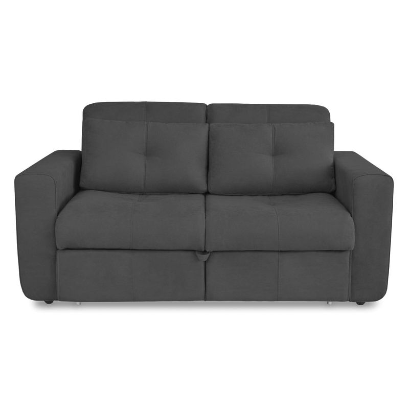 ELITE LIVING - Sofá Cama 2 Puestos Tela Bourbon