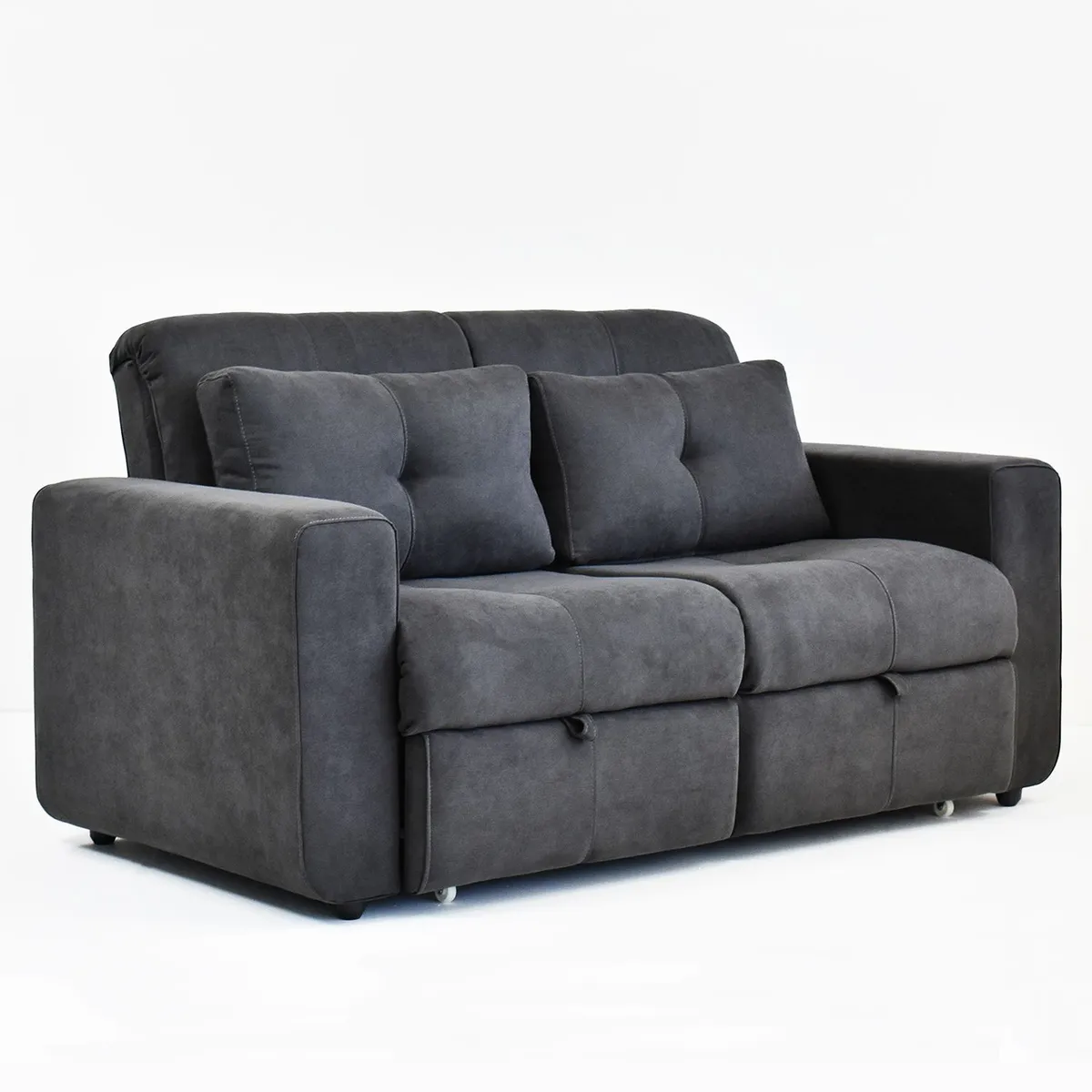 ELITE LIVING - Sofá Cama Moderno en Tela 3 Puestos Bourbon 180 x 90 x 100 cm Elite Living