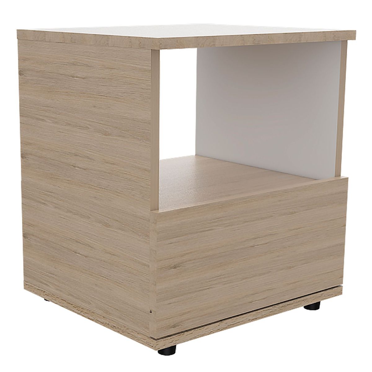 RTA MUEBLES - Mesa de Noche Moderna con 1 Cajón 45 x 40 x 356 cm RTA Muebles 