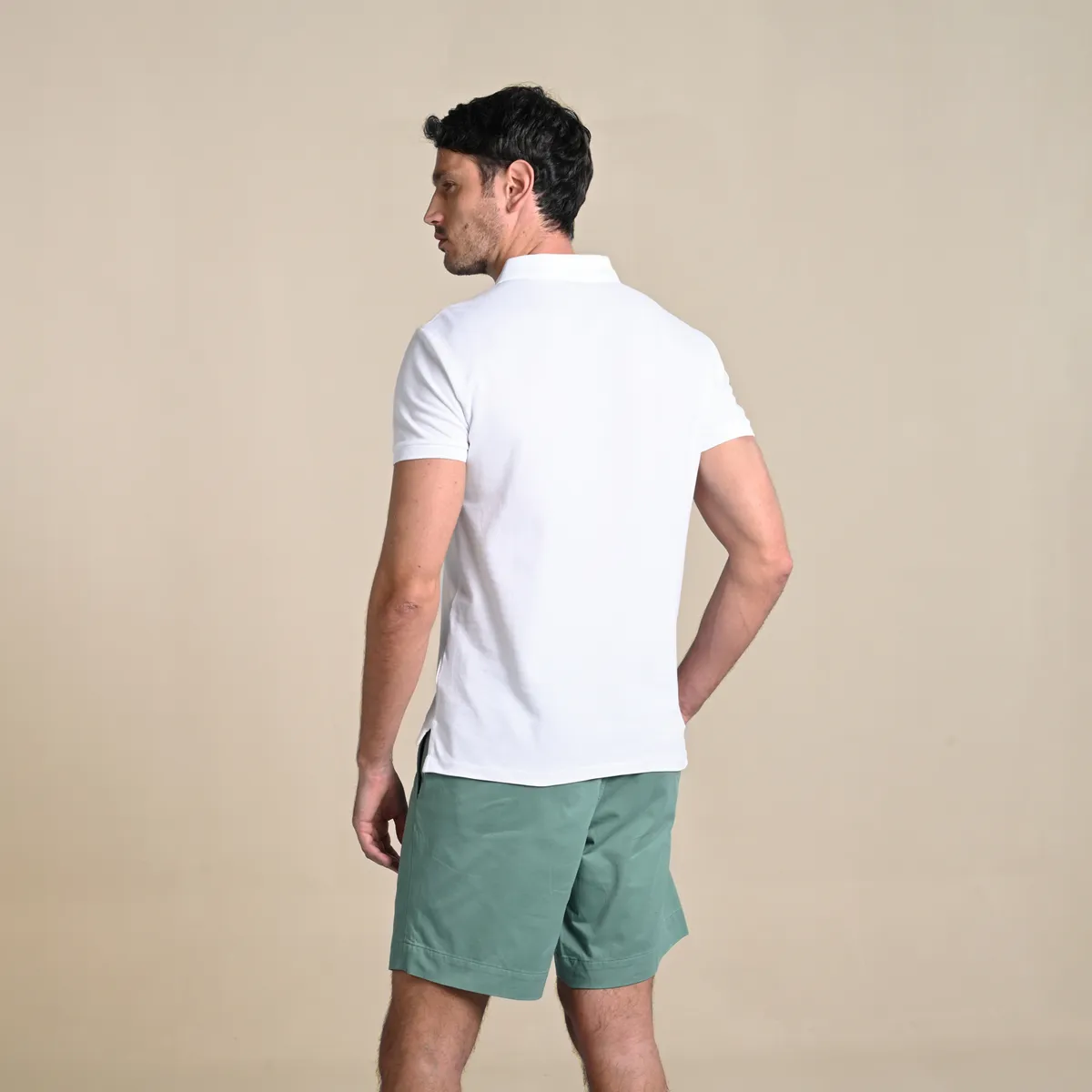 POLO RALPH LAUREN - Camiseta Polo Hombre Manga Corta Custom Slim Fit Polo Ralph Lauren