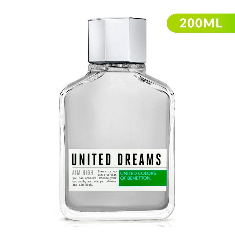 BENETTON - Perfume Benetton United Dreams Aim High Hombre 200 ml EDT