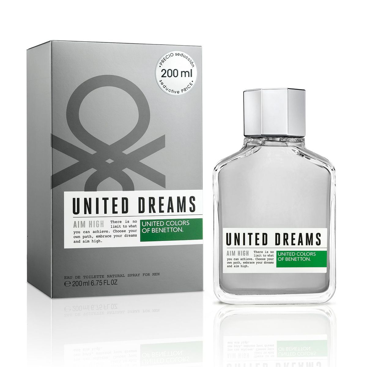 BENETTON - Perfume Benetton United Dreams Aim High Hombre 200 ml Eau de toilette 