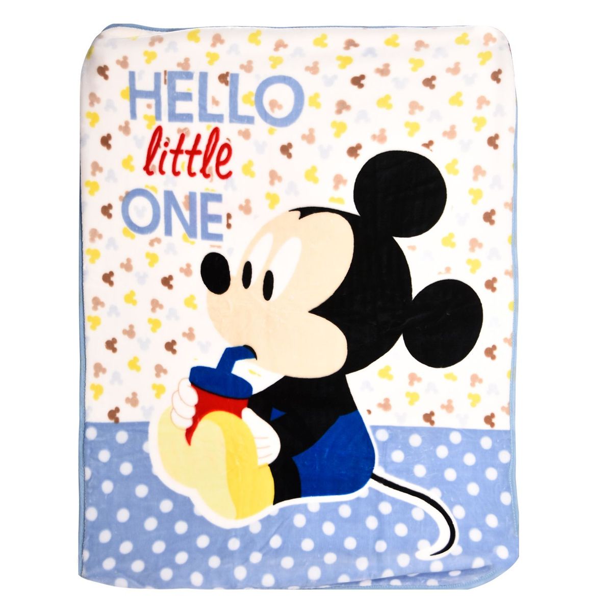 DISNEY - Cobija Baby Disney 110 X 140 Cm Mickey Baby Azul