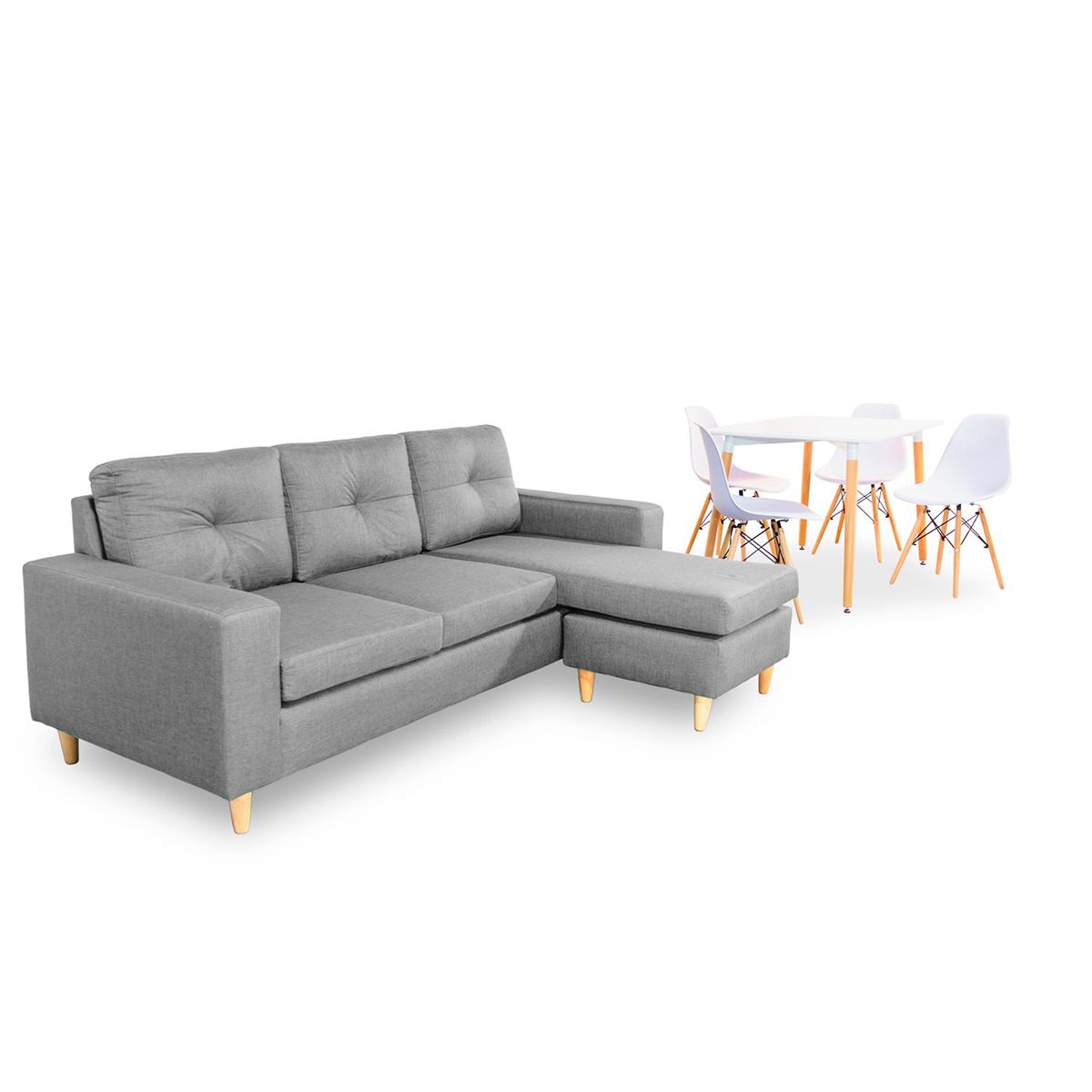 BARTHON - Juego de Sala Tela Tennessee