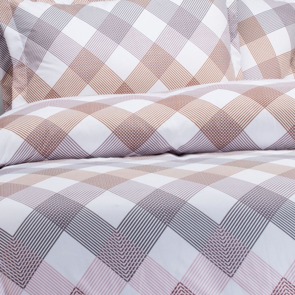 BRISSA - Edredón Microfibra Zigzag