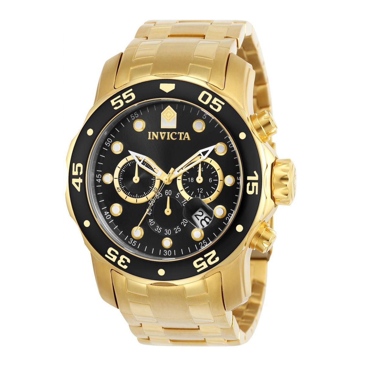 INVICTA - Reloj Invicta Hombre Pro Diver . Reloj Acero Inoxidable Dorado