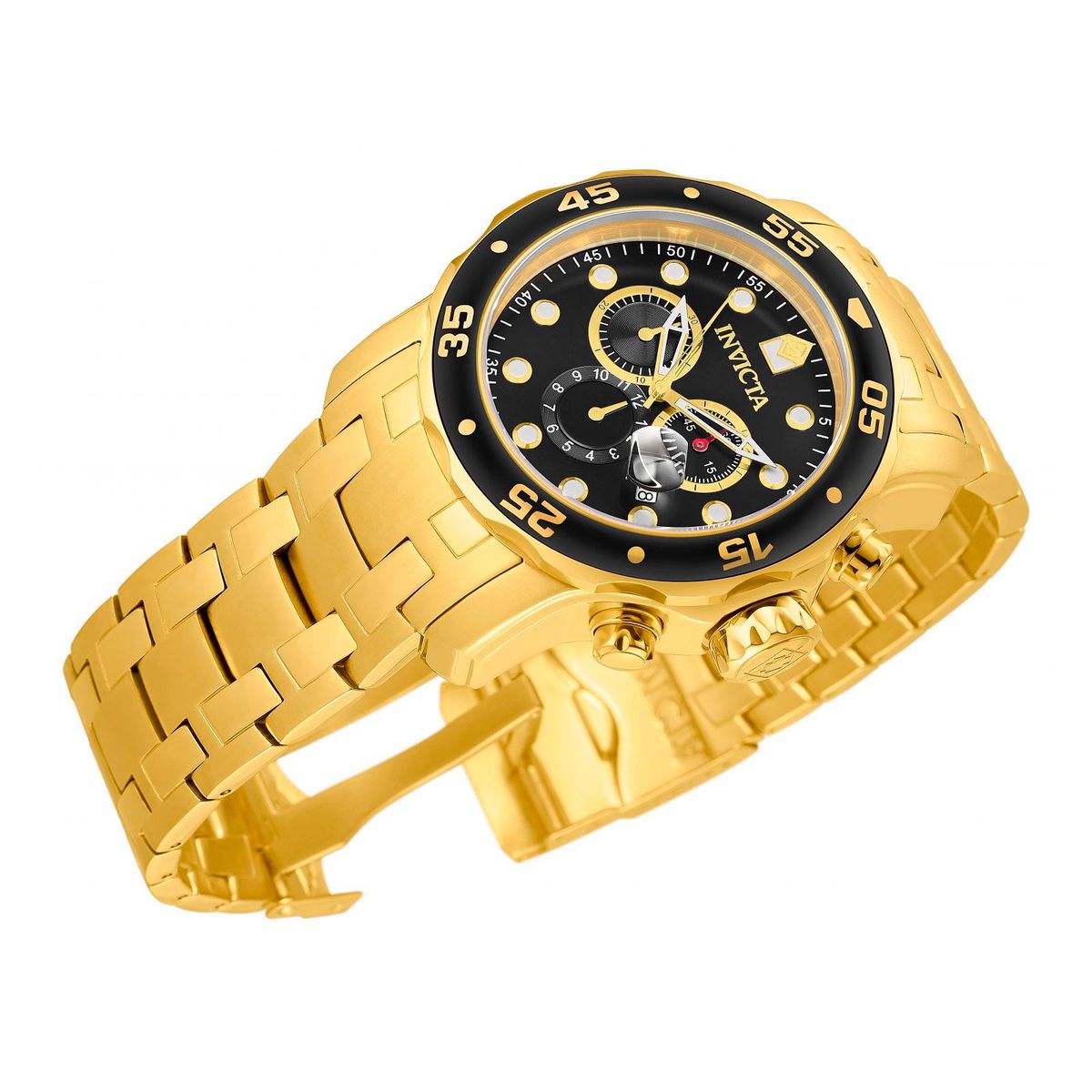 INVICTA - Reloj Invicta Hombre Pro Diver . Reloj Acero Inoxidable Dorado