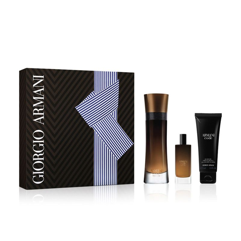 ARMANI - Estuche Perfume Armani Code Profumo Hombre EDP 100 Ml + 15 Ml + Gel De Ducha 75 Ml