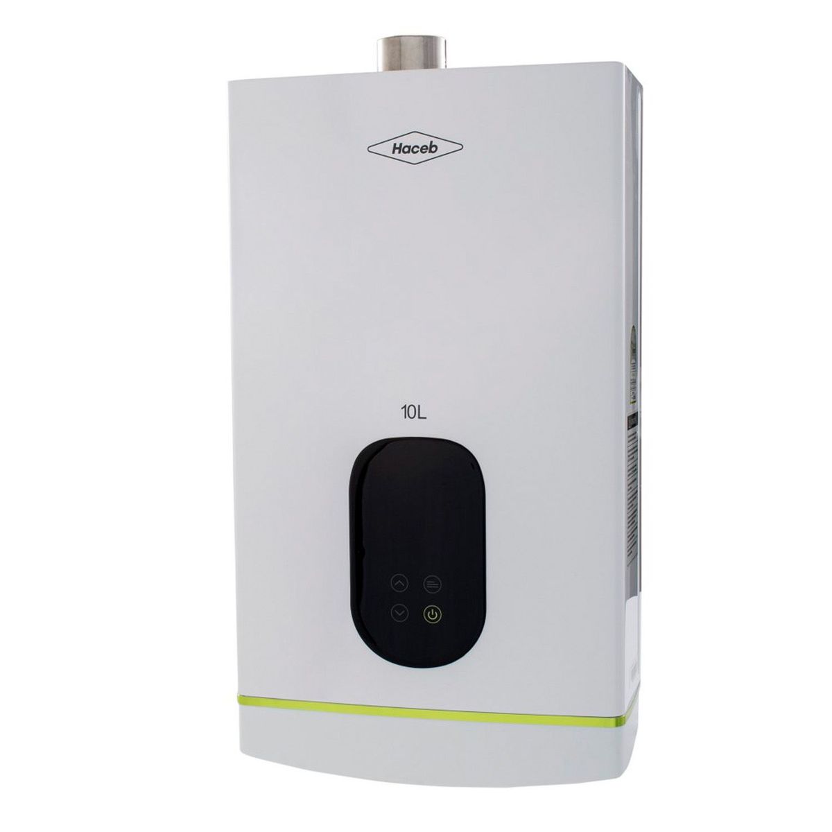 HACEB - Calentador Modulante Coral 10 lt Haceb Gas Natural Tiro Forzado Blanco