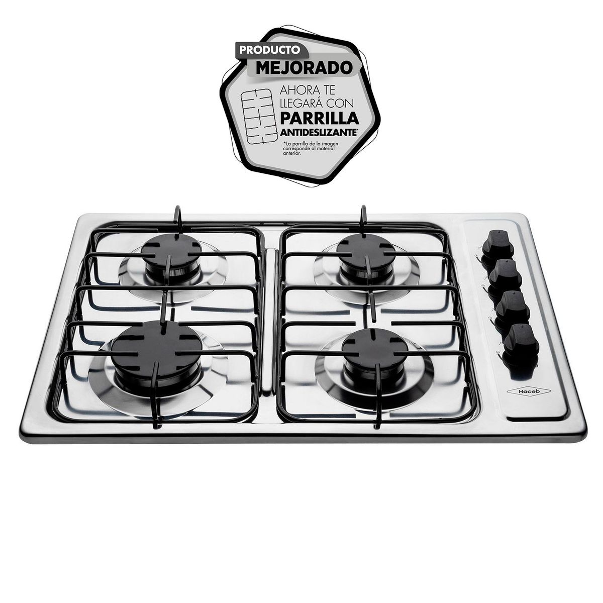 HACEB - Cubierta Haceb Sésamo 60-43 Inoxidable
