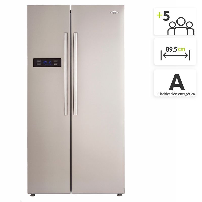 HACEB - Nevecón Haceb Side by Side 515.31 lt Makalu 533 SE PD