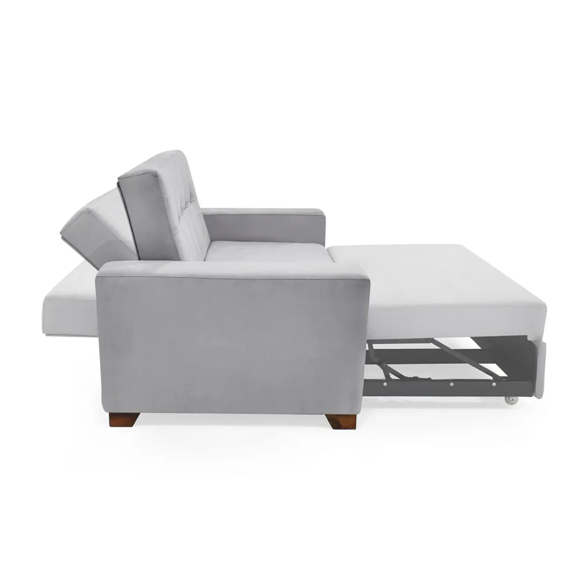 MICA - Sofá Cama Moderno en Poliéster 2 Puestos Hungría 160 x 86 x 87 cm Mica