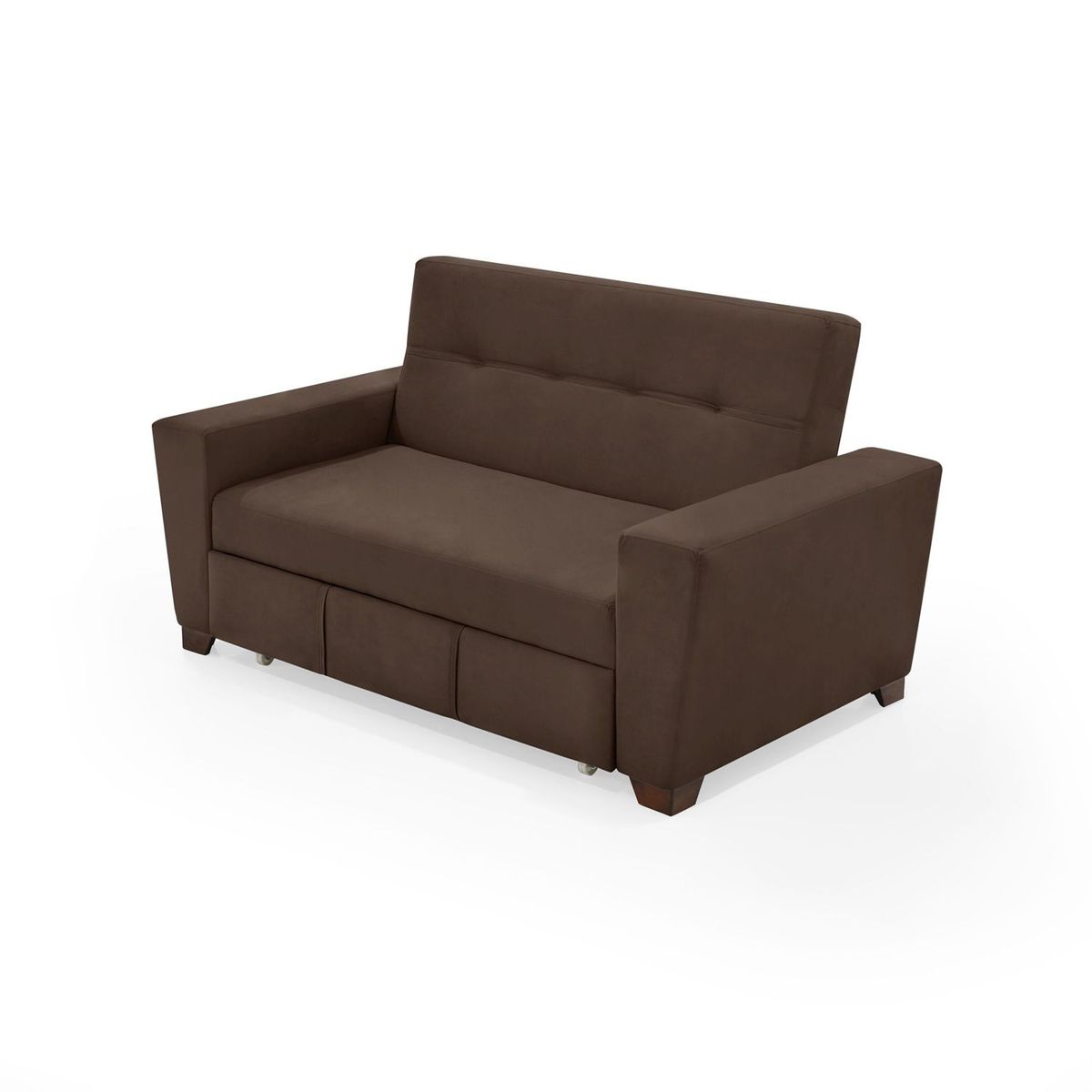 MICA - Sofá Cama Moderno en Poliéster 2 Puestos Hungría 160 x 86 x 87 cm Mica