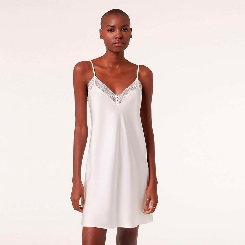 ETAM - Camisón Mujer Satín ETAM