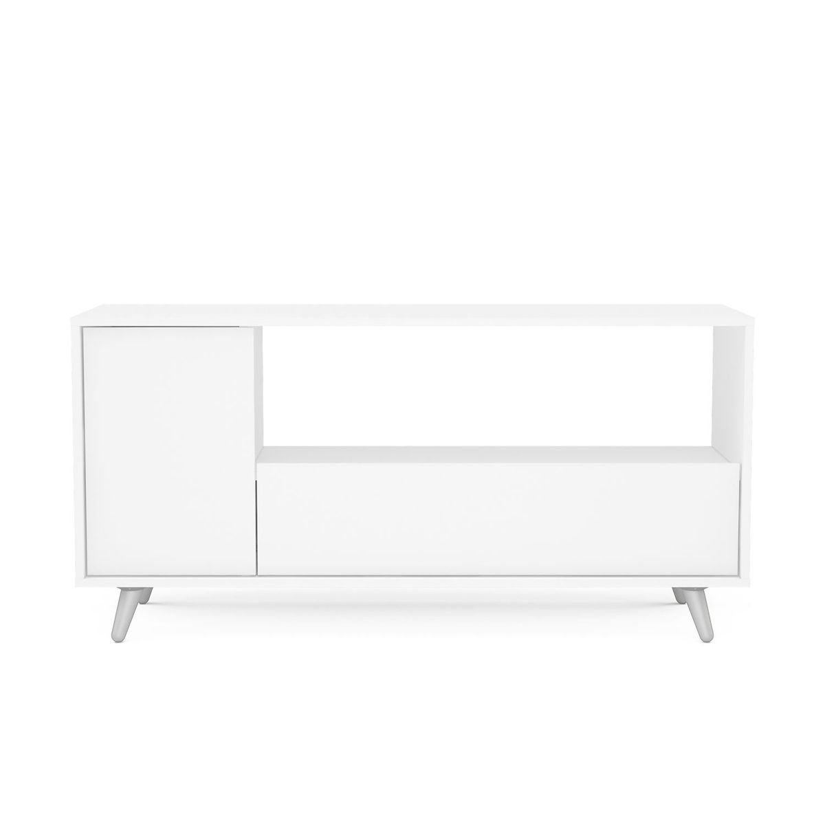 MICA - Mueble de Televisión Moderno de 120 x 58.5 x 40 cm  para Televisores de Hasta 50 Pulgadas, Mica