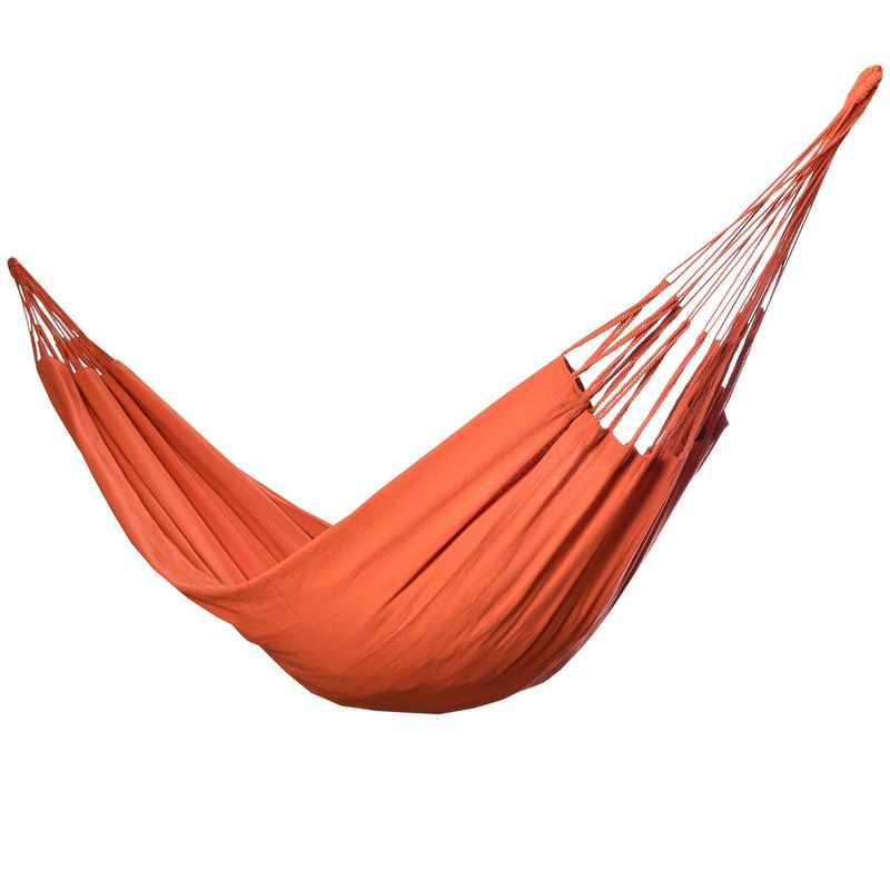 TELARY - Hamaca Monocolor Naranja 135 x 225 cm