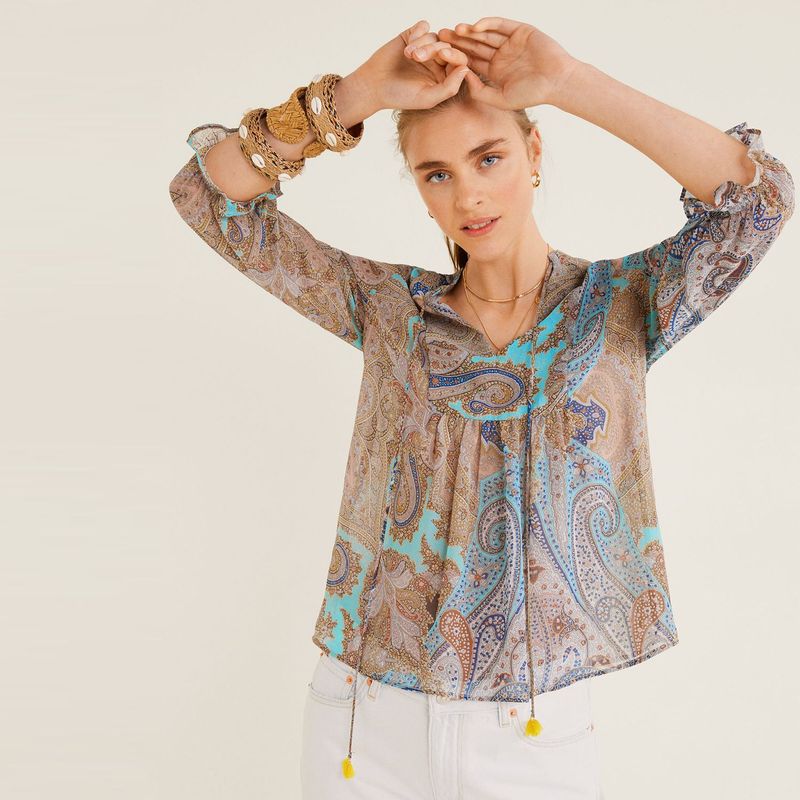 MANGO - Blusa
