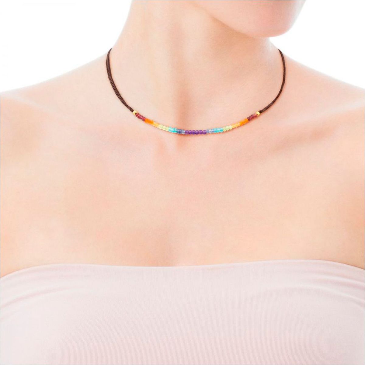 TOUS - Collar pequeño Hold de Oro Vermeil 712342502