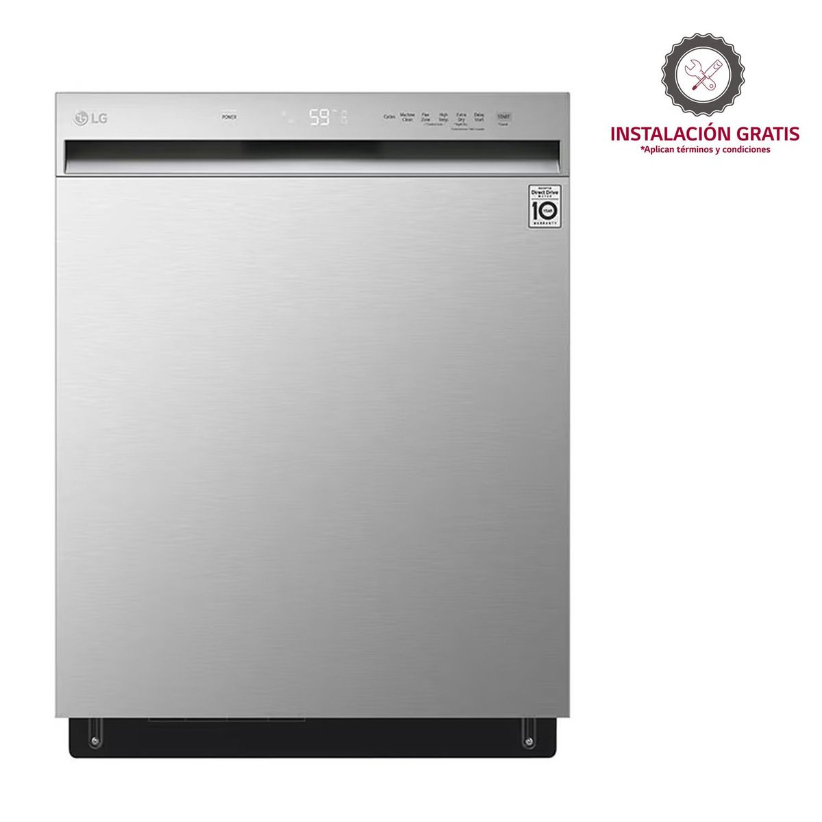 LG - Lavaplatos LG 70 piezas LDFN3432T