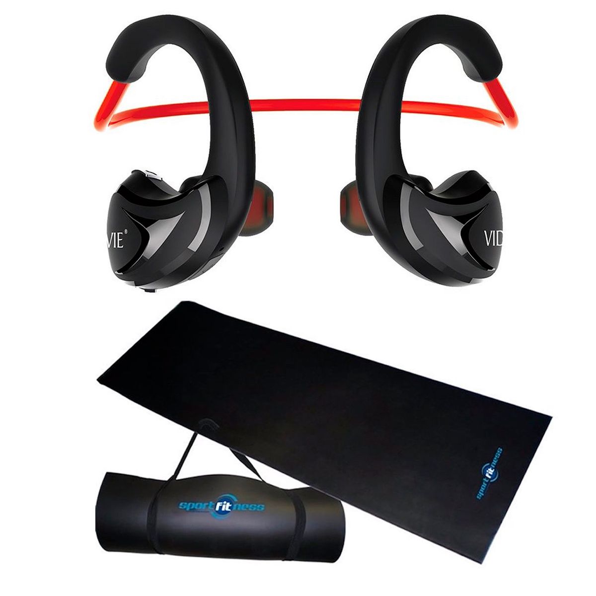 VIDVIE - Audífono deportivo Gratis Colchoneta Yoga 7 mm Azul