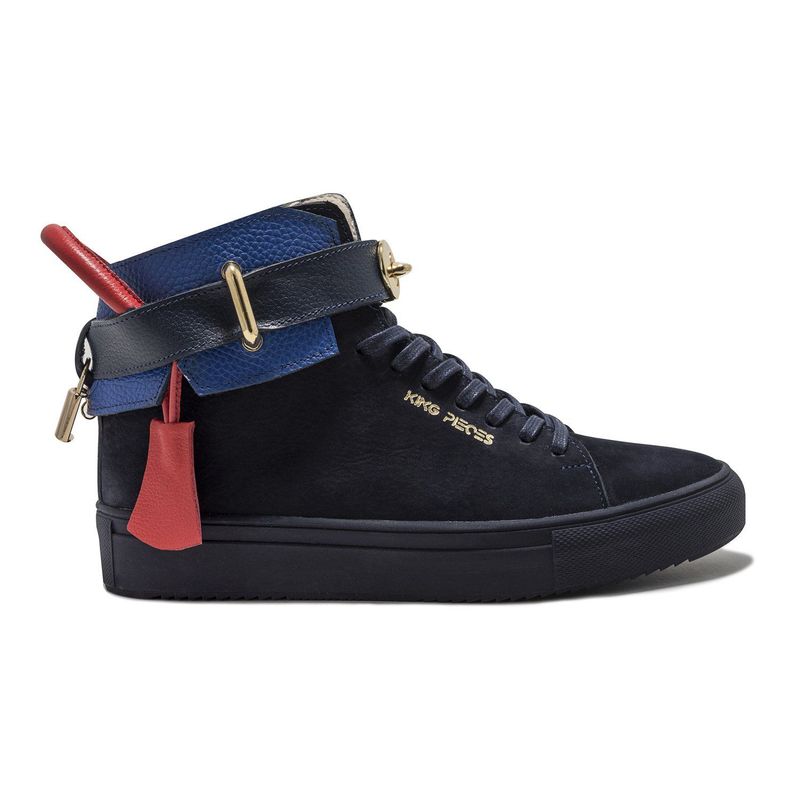 KING PIECES - Tenis Moda Hombre Argento