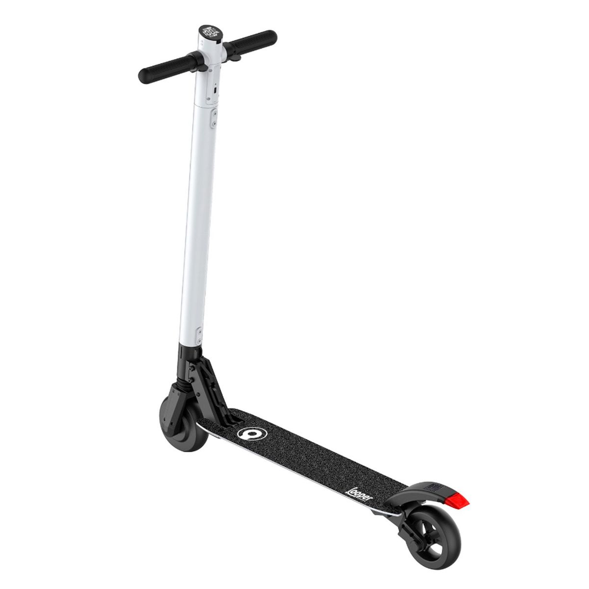  - Patineta Eléctrica Scooter Tiger Blanca 300V 20 Km/h