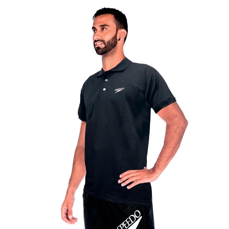 SPEEDO - Camiseta Deportiva con cuello Speedo Hombre