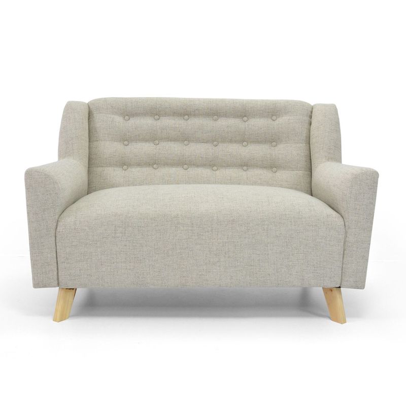 MICA - Sofá Moderno Tela 2 Puestos Andalucía 140 x 92 x 79 cm Mica - Mueble