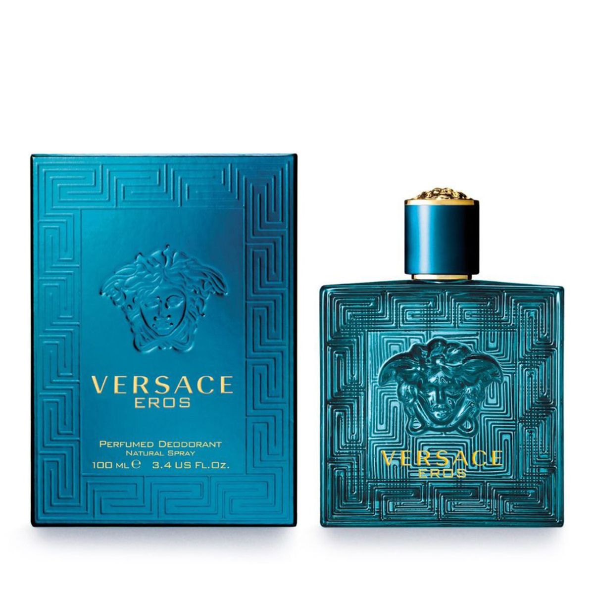 VERSACE - Perfume Hombre Versace Eros 100 ml Eau de toilette 