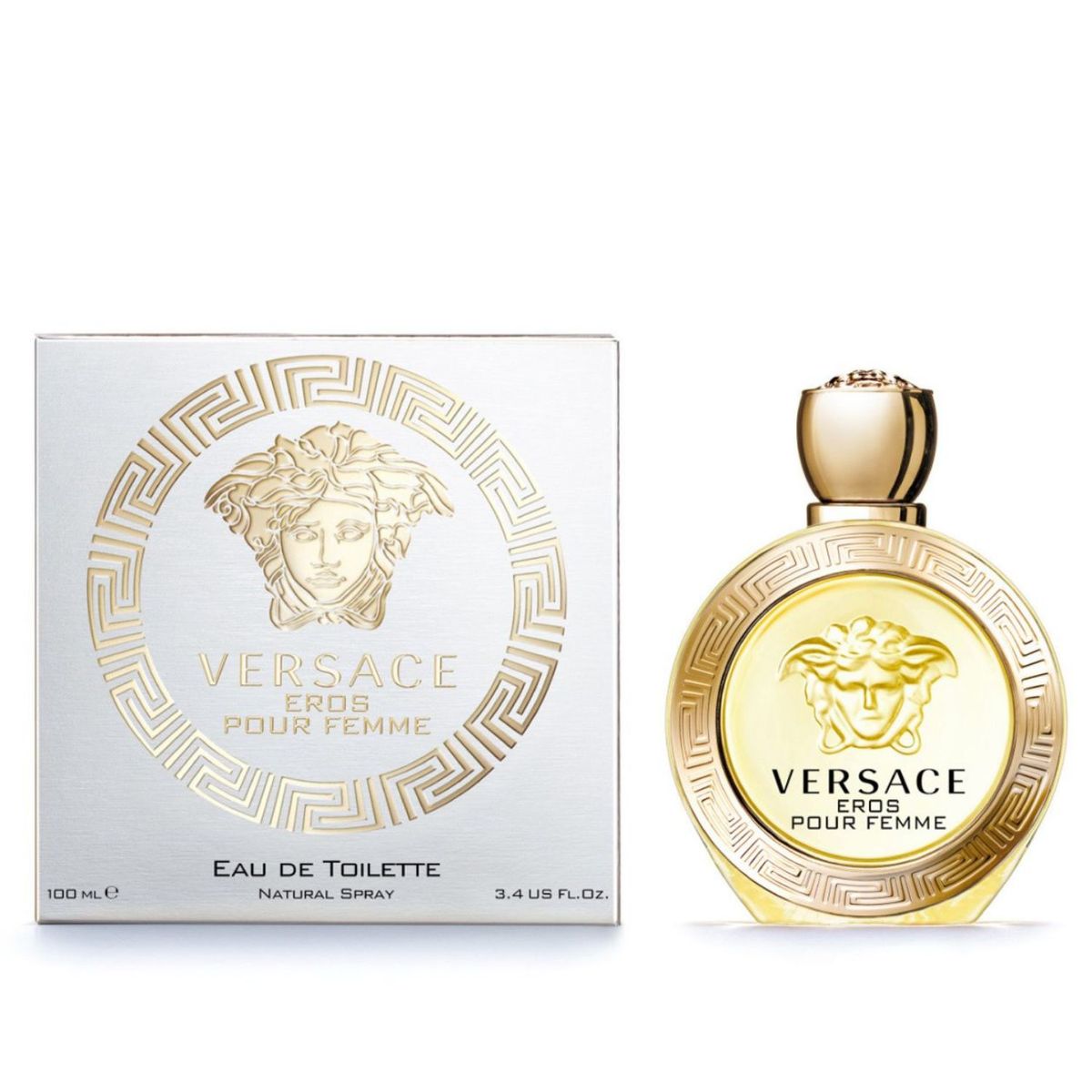 VERSACE - Perfume Mujer Eros Pour Femme Eau de Toilette 100 ml 