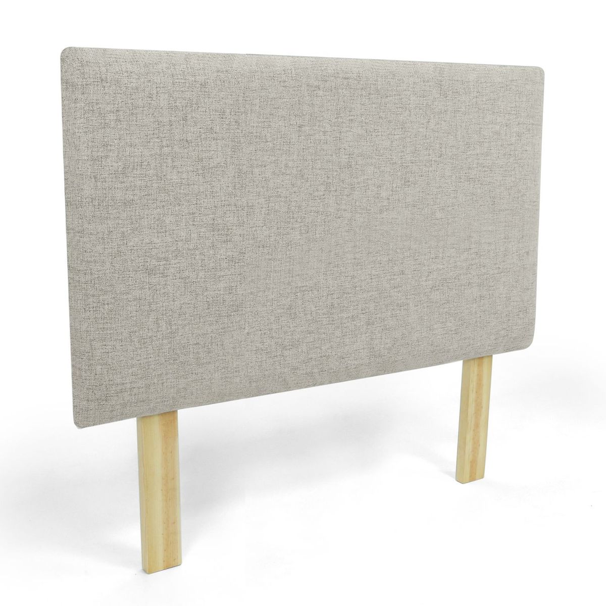 MICA - Cabecero Para cama Doble Poliéster 140 x 120 cm Isola Liso - Mueble