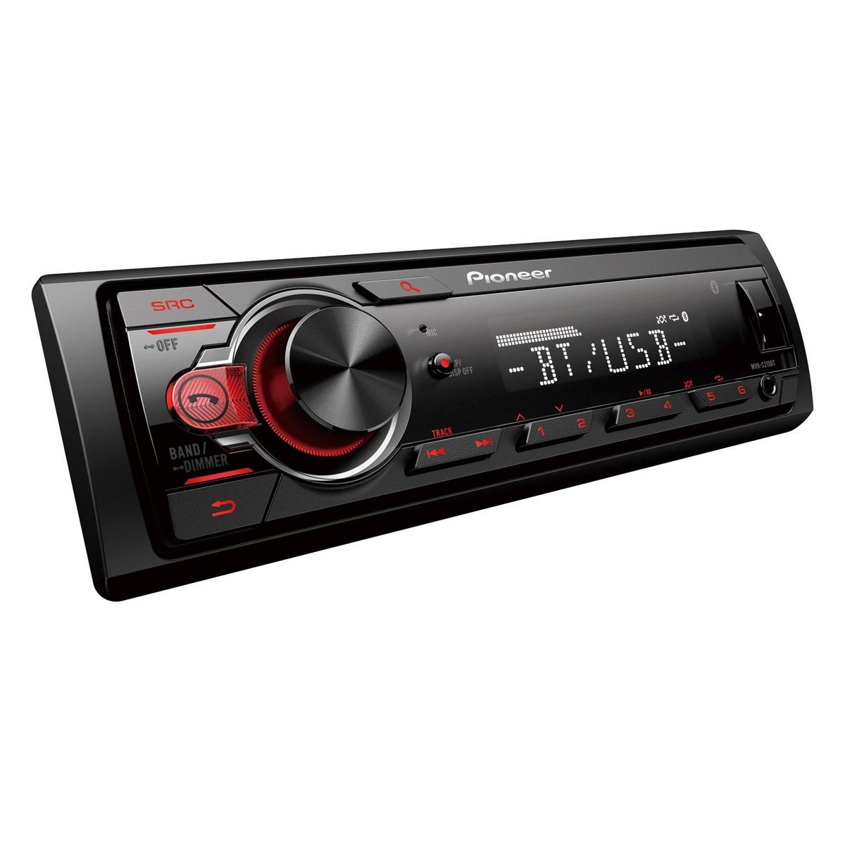 PIONEER - Radio para Carro Bluetooth USB Aux