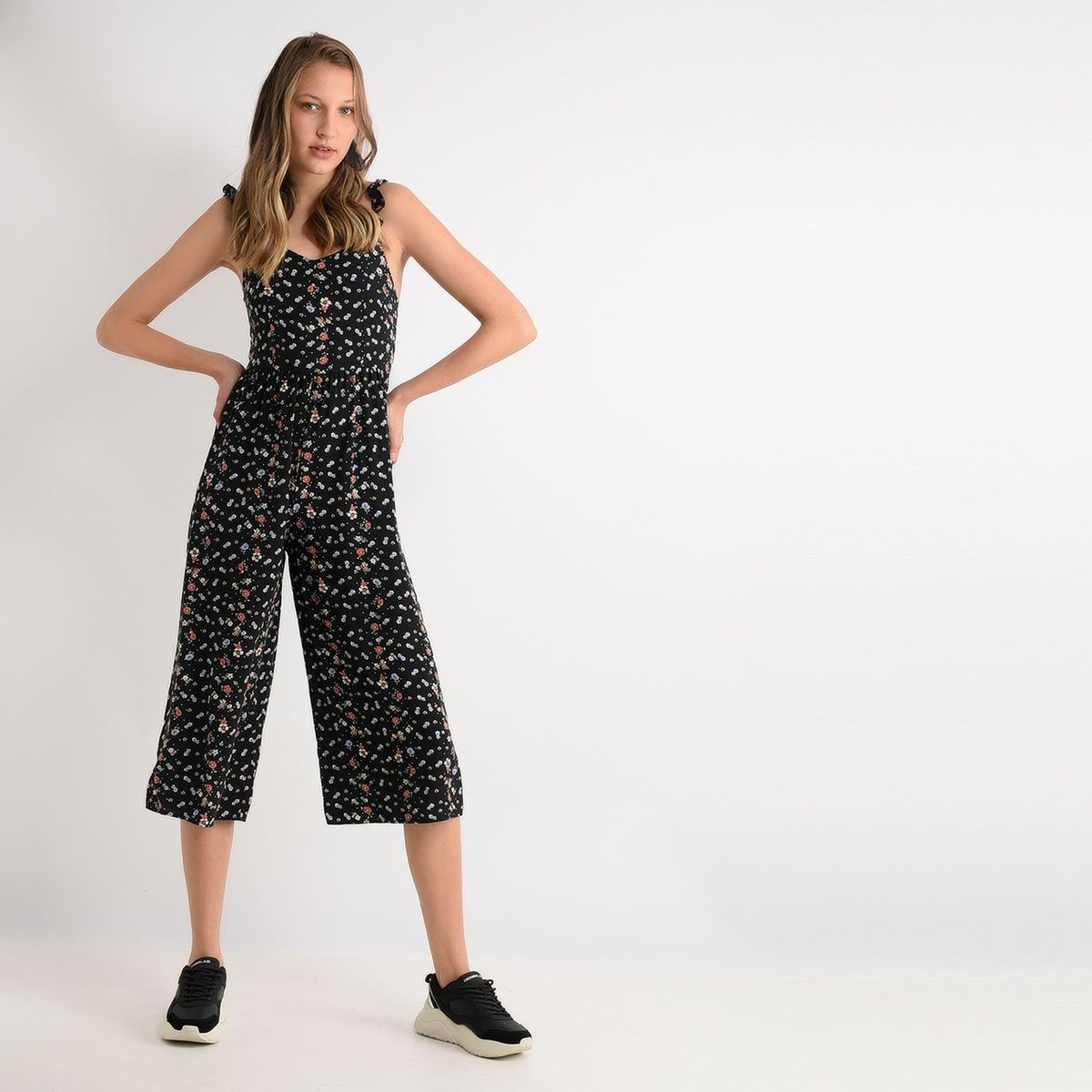 SYBILLA - Enterizo Medio Flores