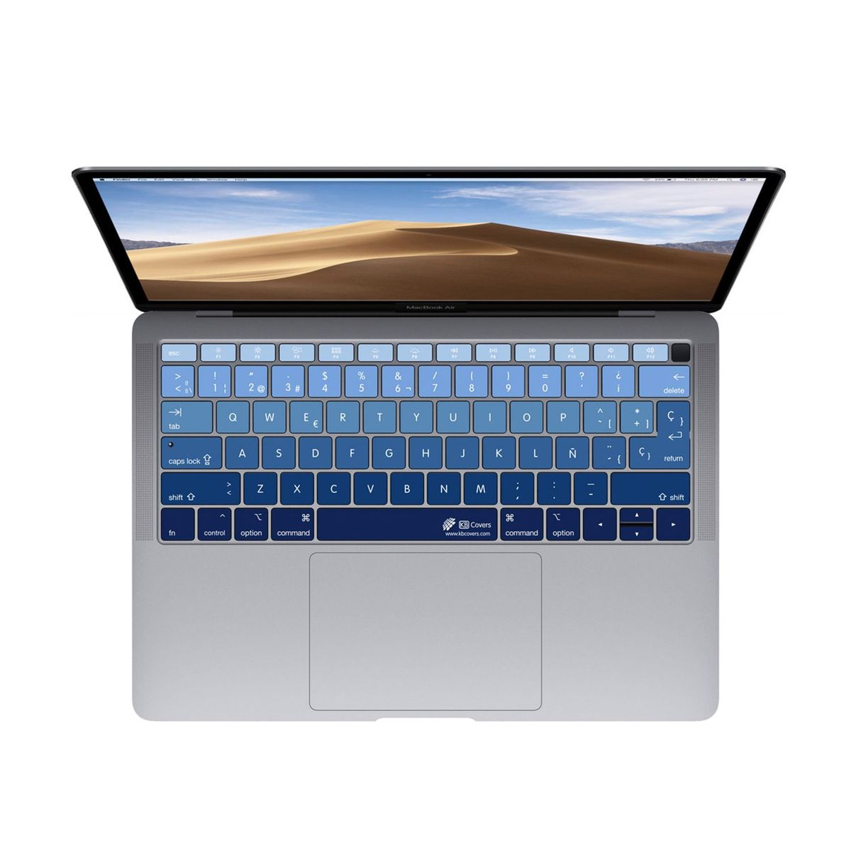 KB COVERS - Protector de Teclado para MacbookAir 2018 Touch ID